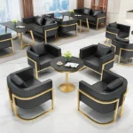 Popular Coffee Shop Furniture Cafe Restaurant Tables and Chairs - Image 4