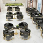 Popular Coffee Shop Furniture Cafe Restaurant Tables and Chairs - Image 3