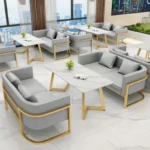 Popular Coffee Shop Furniture Cafe Restaurant Tables and Chairs - Image 8