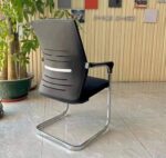 Modern Visitor & Conference Chair with Cushioned Seat - Image 2