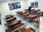 Wooden Training Chair with Writing Pad/School Chair - Image 6
