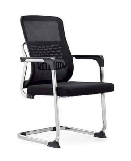 Mesh Visitor Office Chair with Chrome Cantilever Frame