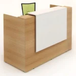 Modern Reception Desk Counter | Office Front Desk Table - Image 5