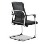 Mesh Visitor Office Chair with Chrome Cantilever Frame - Image 4