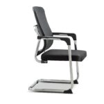 Mesh Visitor Office Chair with Chrome Cantilever Frame - Image 3