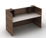 Modern Reception Desk Counter | Office Front Desk Table - Image 3