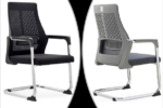 Mesh Visitor Office Chair with Chrome Cantilever Frame
