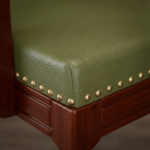 Premium Wooden Arm Chair with Cushioned Seat & Back - Image 12