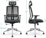 East Oak Ergonomic High Back Mesh Swivel Office Chair - Image 13