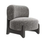 Tobo Armchair – Sculptural Luxury Armchair in Solid Oak - Image 2