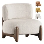 Tobo Armchair – Sculptural Luxury Armchair in Solid Oak - Image 14