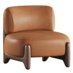 Tobo Armchair – Sculptural Luxury Armchair in Solid Oak - Image 17