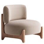 Tobo Armchair – Sculptural Luxury Armchair in Solid Oak - Image 12