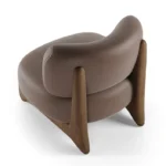 Tobo Armchair – Sculptural Luxury Armchair in Solid Oak - Image 8