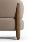 Tobo Armchair – Sculptural Luxury Armchair in Solid Oak - Image 6