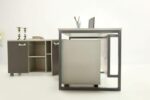 Executive Office Desk with Modesty Panel – Modern Workstation Table - Image 3